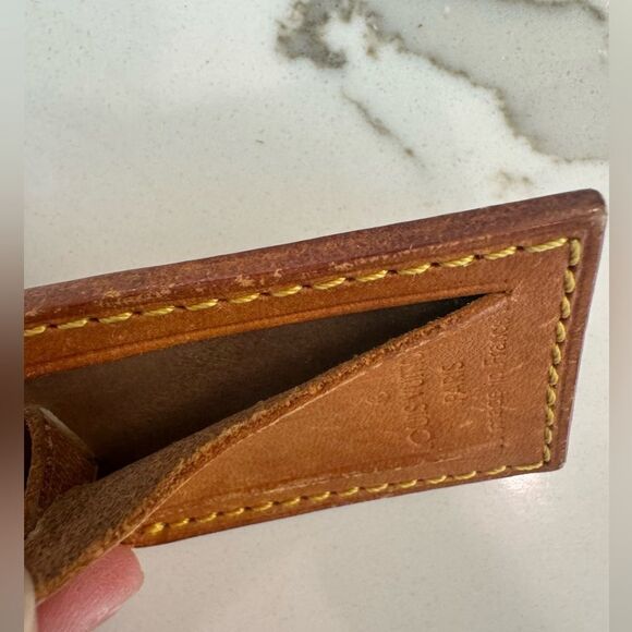 AUTHENTIC Louis Vuitton Name Luggage tag - Picture 5 of 5